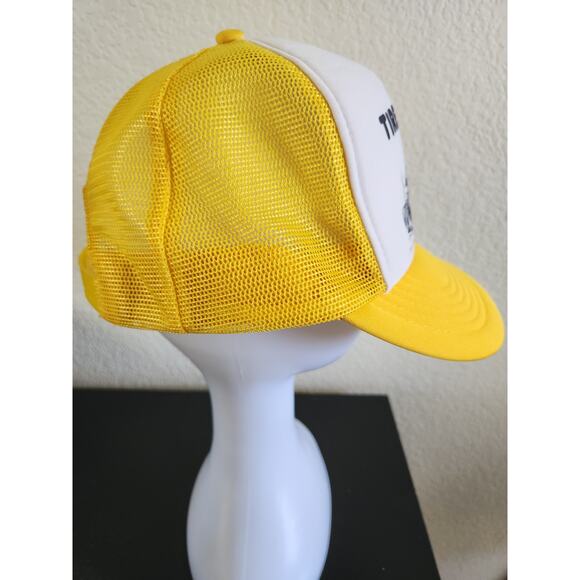 Men's Yellow Tires R Us Trucker Hat One Size - Picture 5 of 7